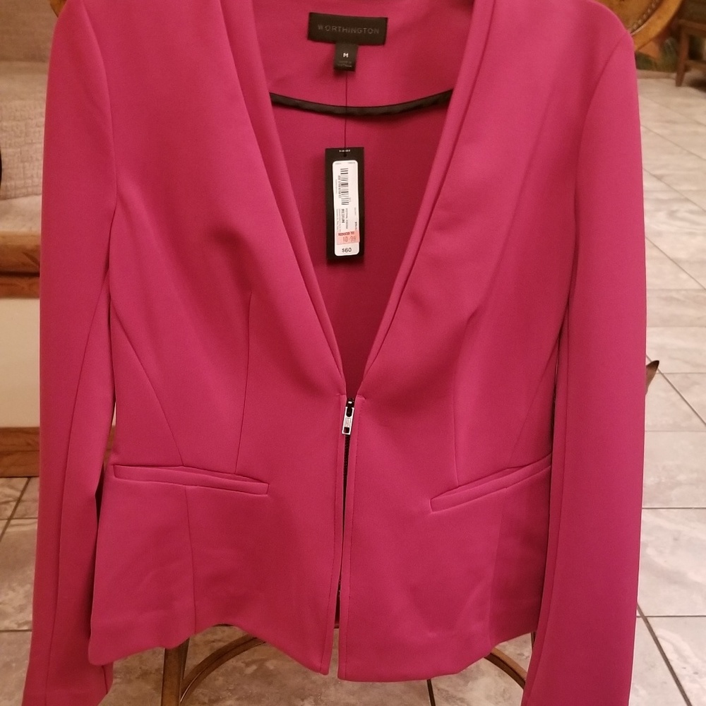 Pink blazer